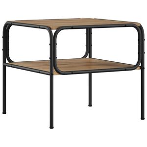 vidaXL Sānu galds Artisan Ozols 100 x 50 x 46 cm Inženierijas koks