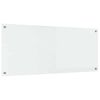 vidaXL Virtuves aizsargpanelis Caurspīdīgs 120 x 50 cm rūdīts stikls