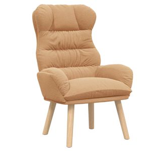 vidaXL atpūtas krēsls Bē&scaron;a 69 x 74 x 93 cm &Scaron;erpa Audums