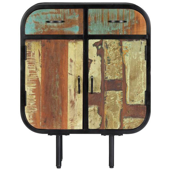 vidaXL kumode, 60x30x75 cm, pārstrādāts masīvkoks