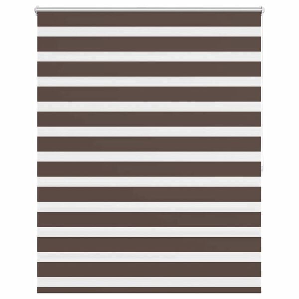 vidaXL Svītrainas Žalūzijas 120 x 175 cm Brūnas