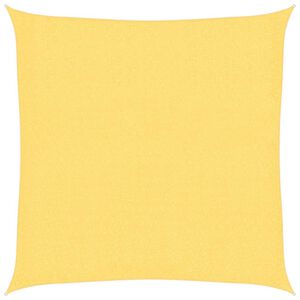vidaXL HDPE saulessargs, 3.6x3.6 m, bē&scaron;s, kvadrāta