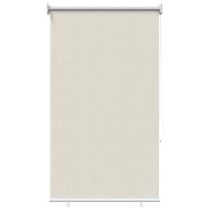 vidaXL āra rullo žalūzijas, 105 (platums) x 140 (augstums), krēmkrāsas