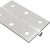 vidaXL Eņģe Vienkrāsains 2 pcs Sudraba 58 x 35 x 1 mm Tērauds