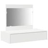 vidaXL Dressing galds Balts 83 x 40 x 70 cm Inženierijas koks