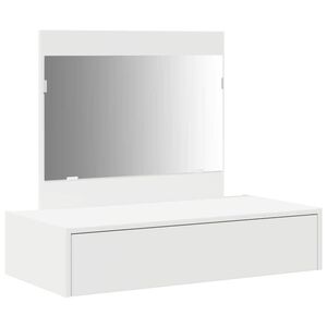 vidaXL Dressing galds Balts 83 x 40 x 70 cm Inženierijas koks