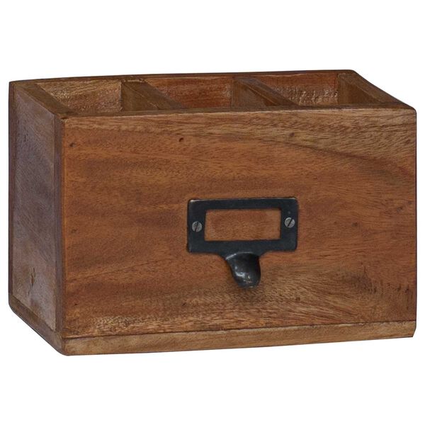 vidaXL Zīmulu futrālis Daudzkrāsains 18 x 10 x 12 cm