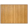 vidaXL paklājs, taisnstūra forma, dabīga krāsa, 70x100 cm, bambuss