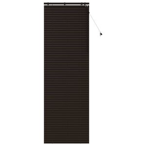 vidaXL Venēcijas žalūzija Tum&scaron;i brūna 90 x 250 cm 35 mm