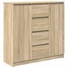 vidaXL kumode ar atvilktnēm, 100,5x35x98,5 cm, inženierijas koks