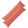 vidaXL Spilvenu pārvalks 2 gab. HOUTEN Sarkans oranžs 40 x 145 cm