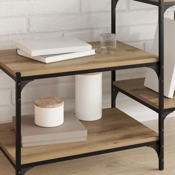 vidaXL Grāmatplaukta Paneļa 4 pcs Brūna 60 x 40 x 1,5 cm