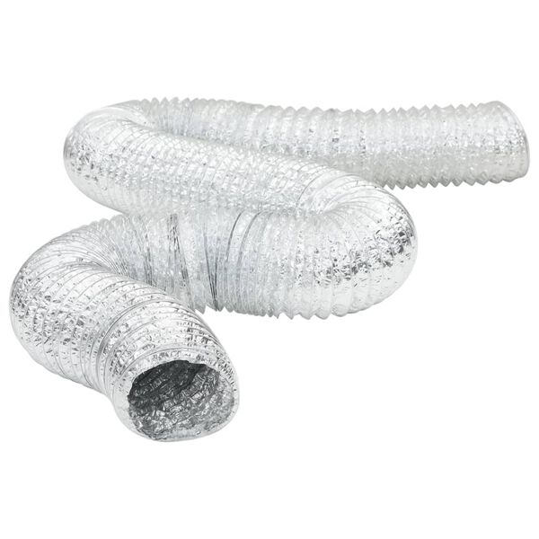 vidaXL ventilācijas kanāls, alumīnijs, 6 m, &Oslash;12,5 cm