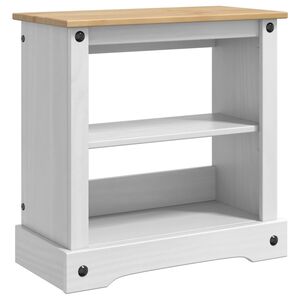 vidaXL Akvārija statnis CORONA Balts un brūns 60,5 x 30 x 60 cm 150 kg