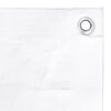 vidaXL brezenta pārklājs, 260 g/m&sup2;, 4x6 m, balts, HDPE
