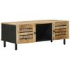 vidaXL Kafijas galdiņ&scaron; Dabiska 100 x 54 x 40 cm Cieta mango koksne