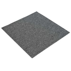 vidaXL Paklāja flīze Vidējs pelēks 50 x 50 cm 36 gab. PP un bitumens