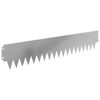 vidaXL Zāliena Apmale 10 pcs 103 x 20 cm tērauds Sudraba