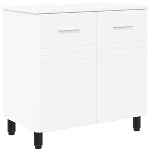 vidaXL Vannas istabas mēbele Balts 60 x 35 x 60 cm Inženierijas koks