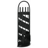vidaXL 5-daļīgs kamīna instrumentu komplekts, 23x15x66 cm, tērauds