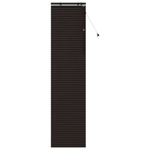 vidaXL Venēcijas žalūzija Tum&scaron;i brūna 65 x 250 cm 35 mm