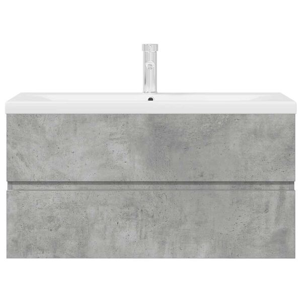 vidaXL 2-daļīgs vannasistabas mēbeļu komplekts, inženierijas koks