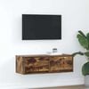 vidaXL TV skapītis, ozolkoka krāsa, 80x31x25,5 cm, inženierijas koks