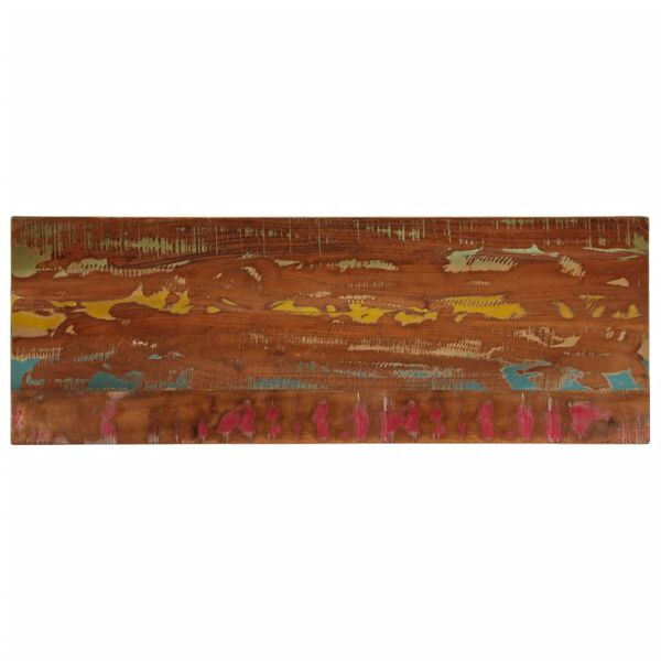 vidaXL galda virsma, 140x60x3,8 cm, taisnstūra, pārstrādāts masīvkoks