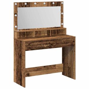 vidaXL Dressing galds Vecs koks 100 x 41 x 135 cm Inženierijas koks