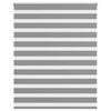 vidaXL zebras žalūzijas, 120,9x175 cm, audums, platums 116,7 cm, pelēkas