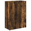 vidaXL Lietussarga statīvs Dūmaka ozols 40 x 20 x 55,5 cm