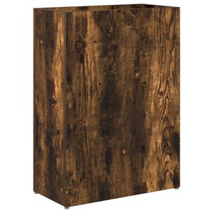 vidaXL Lietussarga statīvs Dūmaka ozols 40 x 20 x 55,5 cm