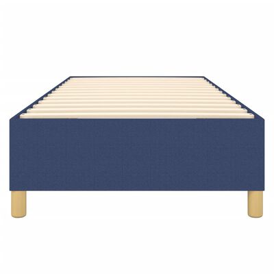 vidaXL gultas rāmis, zils, 80x200 cm, audums