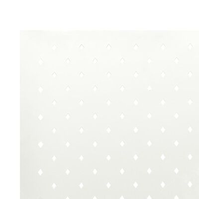 vidaXL 4-paneļu istabas aizslietnis, balts, 160x180 cm, tērauds
