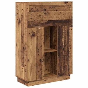 vidaXL Galds Vecs koks Inženierijas koks 71.5 x 31.5 x 106.5 cm