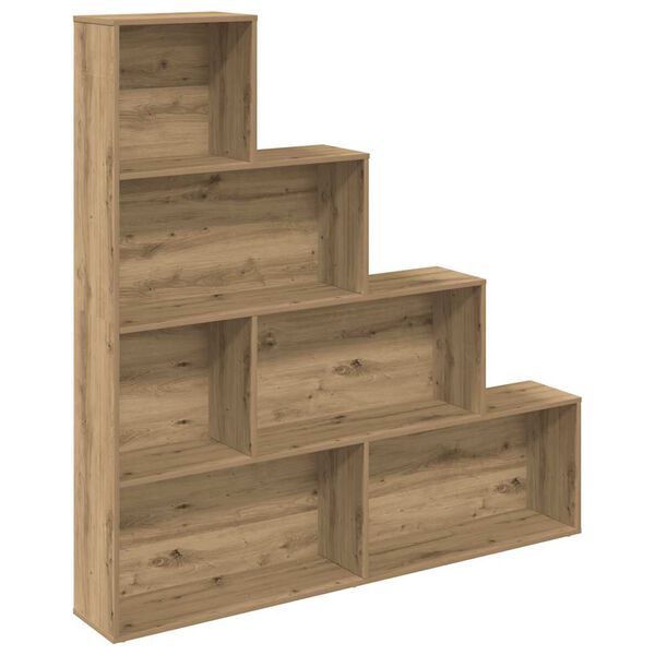 vidaXL grāmatu skapis Artisan ozols 157x24x160 cm inženierijas koks