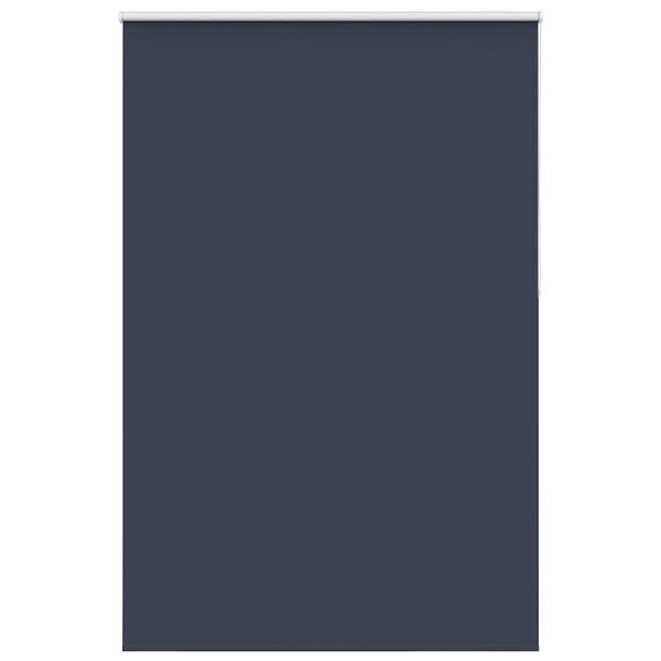 vidaXL Rullo žalūzija tum&scaron;i zils 155x230 cm auduma platums 151,6 cm