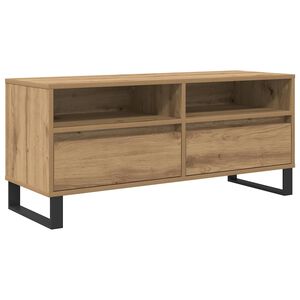 vidaXL Televizora skapī&scaron;a 100 x 34,5 x 44,5 cm Artisānā ozols