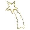 vidaXL Ziemassvētku lampiņas krītošās zvaigznes siluets 80 LED