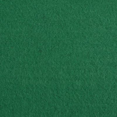 vidaXL izstāžu paklājs, 1x12 m, zaļš