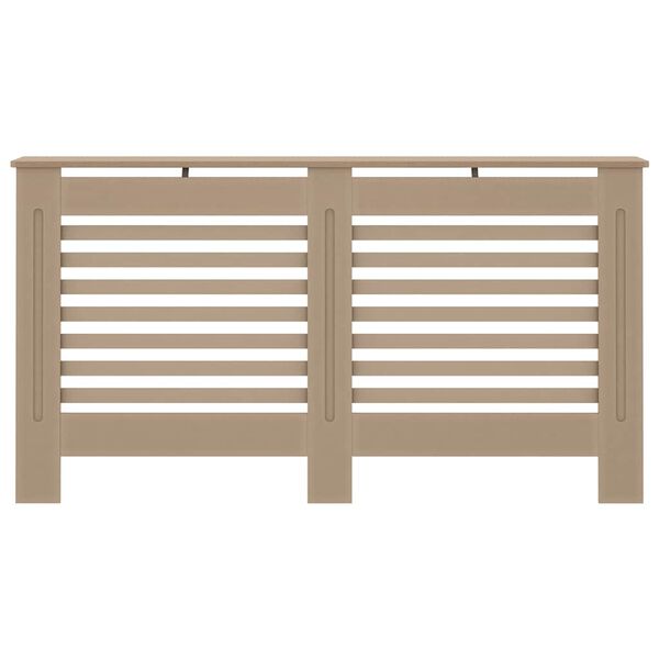 vidaXL radiatora pārsegs, 152x19x81,5 cm, MDF