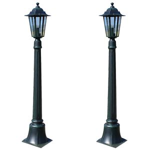 vidaXL dārza lampas Preston, 2 gab., 105 cm