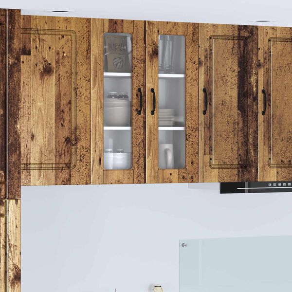 vidaXL Virtuves Skapis Vecs koks 60 x 31 x 80 cm Inženierijas koks