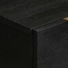 vidaXL kumode, melna, 60x33x75 cm, inženierijas koks