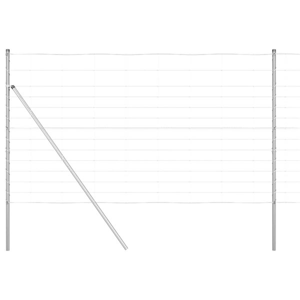 vidaXL Žoga āķis Cinkots 50 x 1,4 m Tērauds