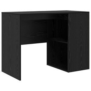 vidaXL Galds Melns ozolkoks Inženierijas koks 102 x 50 x 75 cm