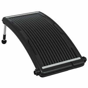 vidaXL saules baseina sildī&scaron;anas panelis, izliekts, 110x65 cm