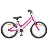 vidaXL Bērnu Velosipēds 24 Collas no 8 līdz 12 gadiem Rozā balta