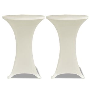 Elastīgs galdauts stāvgaldiem 60 cm 2 gab. bē&scaron;s