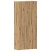 vidaXL Apavu skapis 80 x 35.5 x 180 cm Inženierijas koks Brūna